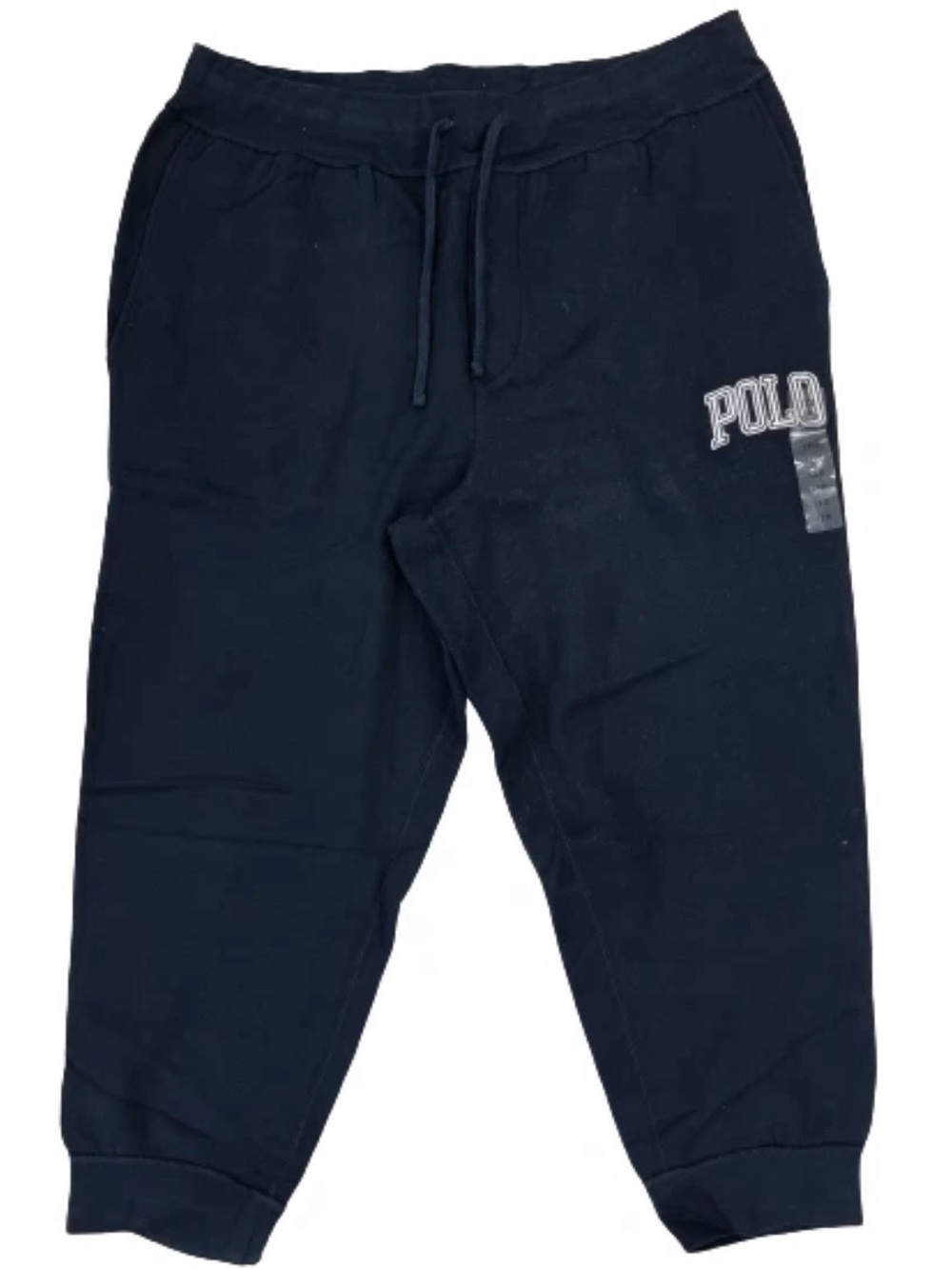 Polo black Sweatpants with Drawstring